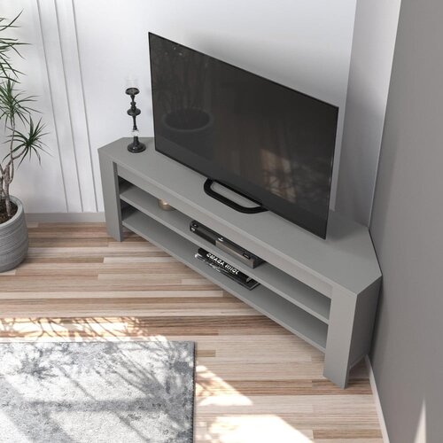 Hanah home corner - grey grey tv stand Slike