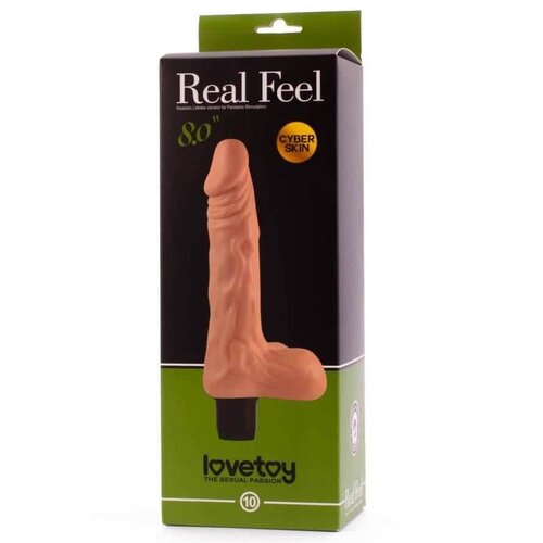  Realistični vibrator sa testisima | Real Feel 20 cm Cene