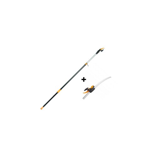 Fiskars Teleskopski sekač grana UPX 86 + testera Slike