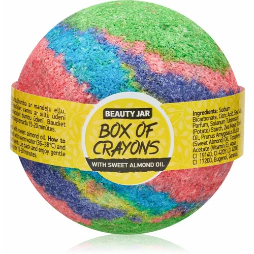 Beauty Jar Box Of Crayons kroglica za kopel 150 g
