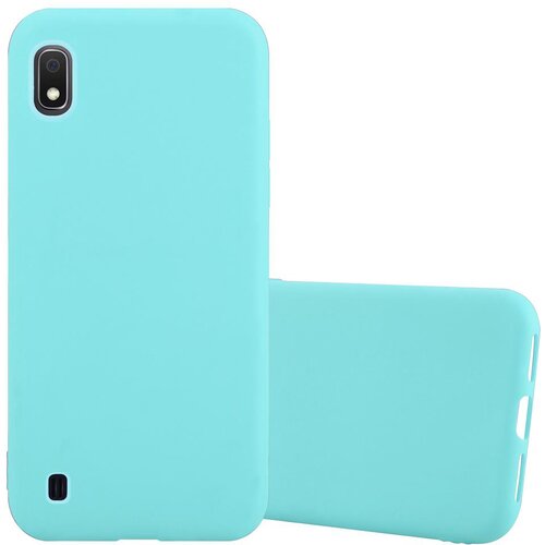 Cadorabo Ohi&scaron;je, združljiv s Samsungom v Candy Blue - Za&scaron;čitni pokrov iz fleksibilnega silikona TPU, (20568805) Cene