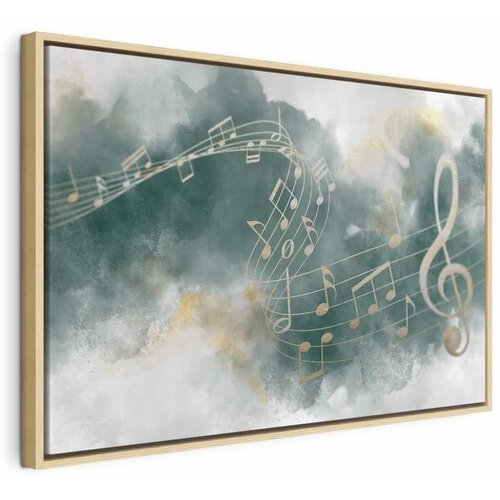  Slika - Melody of the Psalm (1 Part) Wide 60x40 U prirodnom drvenom okviru Cene