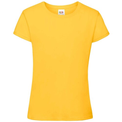 Fruit Of The Loom Girls&amp;#039; T-shirt Sofspun 610150 100% cotton 160g/165g Slike