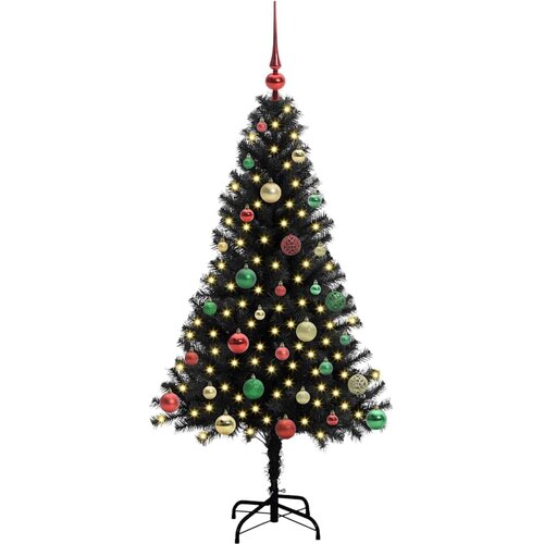  Božićno drvce Crna 150 cm PVC Slike