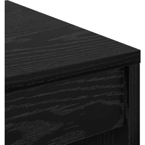 vidaXL Pisalna miza Črni hrast Inženirski les 60 x 40 x 76 cm Cene