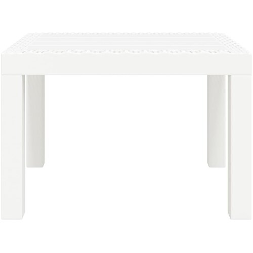  Vrtni stol bijeli 59 x 47 x40 cm PP Slike