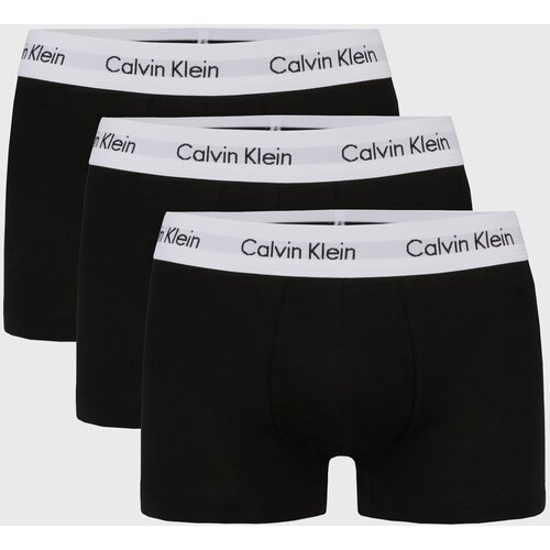 Calvin Klein Boksarice COTTON STRECH LOW RISE TRUNK X 3 Črna Slike