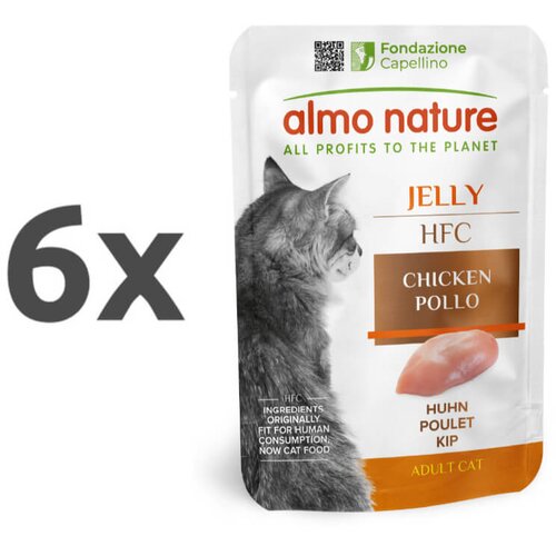 Almo Nature HFC Jelly - pi&scaron;čanec 6 x 55 g Cene