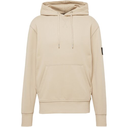 Calvin Klein Jeans Sweater majica boja pijeska / crna Cijene
