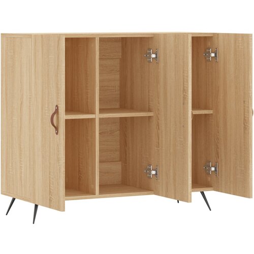  Komoda boja hrasta sonome 90x34x80 cm od konstruiranog drva Slike