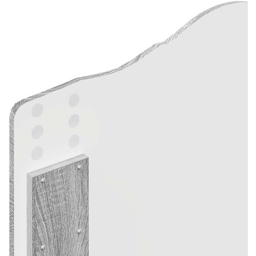  Krevet s od storage Siva Sonoma 90 x 200 cm Konstruirano drvo Slike