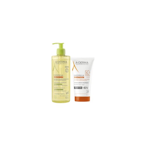 A-derma PROMO Exomega Control ulje za tu&Aring;&iexcl;iranje + GRATIS Exomega Control krema SPF50+ Cijene