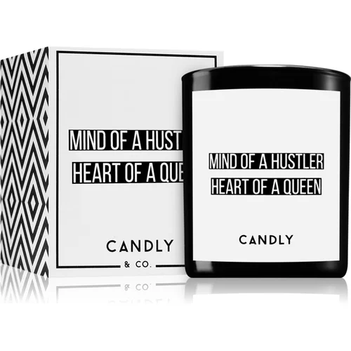 Candly & Co. Mind of a hustler Heart of a queen mirisna svijeća 250 g