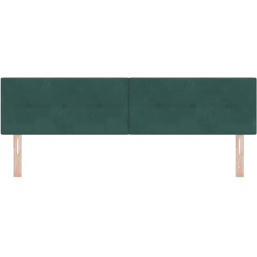  LED glava kreveta s LED trakama Zelena 180 cm Bar&amp;scaron;un Slike