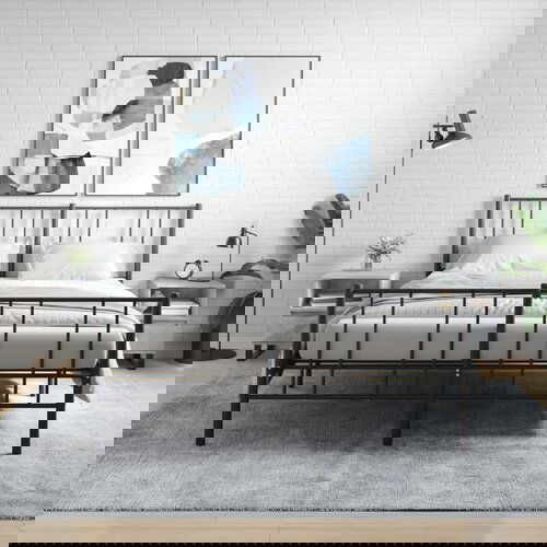 VidaXL Noćni ormarići 2 kom boja betona 40x35x50 cm konstruirano drvo Slike