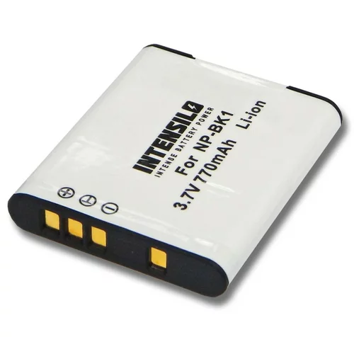 Intensilo Baterija NP-BK1 za Sony CyberShot DSC-S750 / DSC-S950 / DSC-W370, 770 mAh