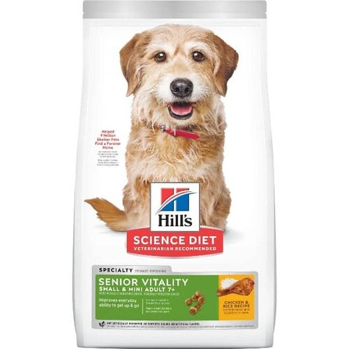 Hill’s mini senior vitality 7+ hrana za pse, 6kg Slike