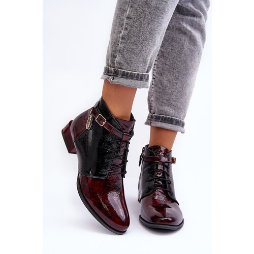 Maciejka Women's Leather Boots Shoes Cene