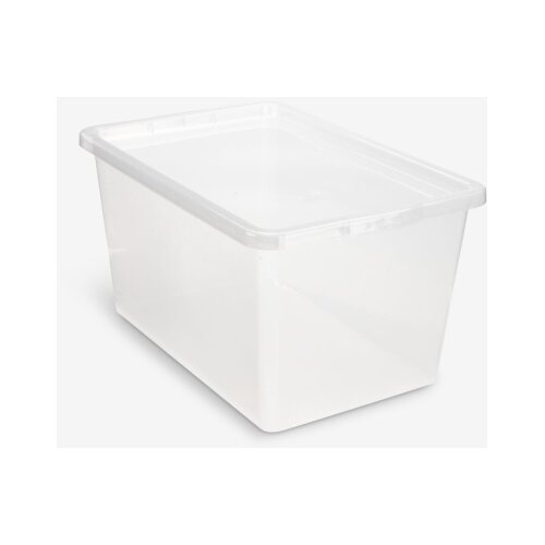  Kutija sa poklopcem, 52L, Providna Cene