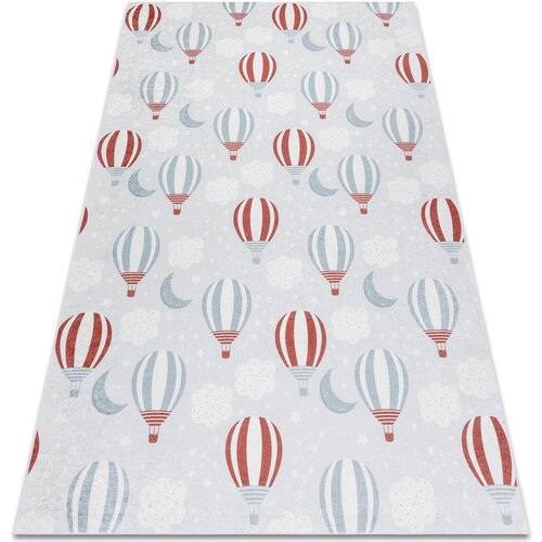 RugsX Preproge BAMBINO 1349 pralna preproga Baloni, oblaki za 140x190 cm Siva Cene