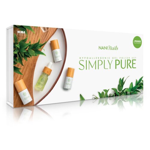 NANI Nails Simly Pure poklon set za nokte za žene Slike