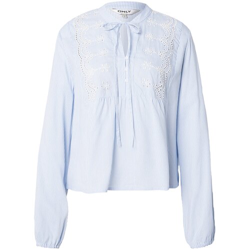 Only Bluza 'ONLLennyo' svetlo modra / bela Cene