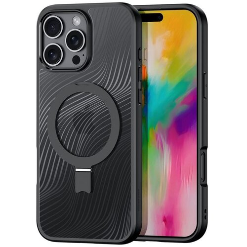 Dux ducis Aimo Mag maska ​​sa MagSafe i postoljem za iPhone 16 Pro Max &ndash; crna Cijene