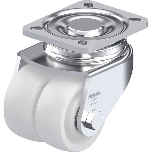 Blickle Dvojno vrtljivo kolo iz jeklene pločevine LHD-SPO 75K, kolo Ø x širina 75 x 32 mm, nosilnost 540 kg Cene