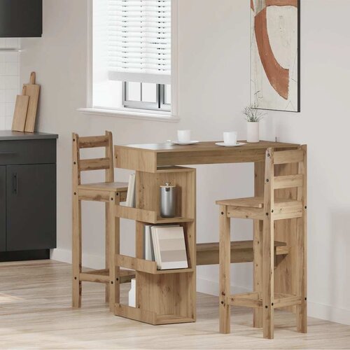  Barski stol sa stalkom boja hrasta artisan 100 x 50 x 101,5 cm Cene