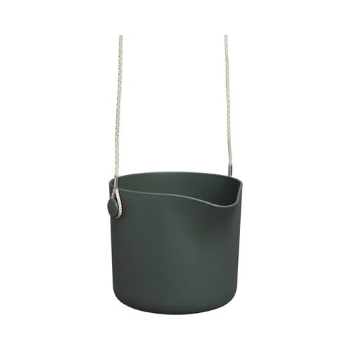 ELHO Viseči lonec 18 cm b.for swing - listnato zelena Cene