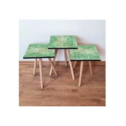 Hanah home Set 3 stočića 3Shp245 Green Cene