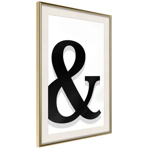  Poster - Ampersand's Shadow 30x45