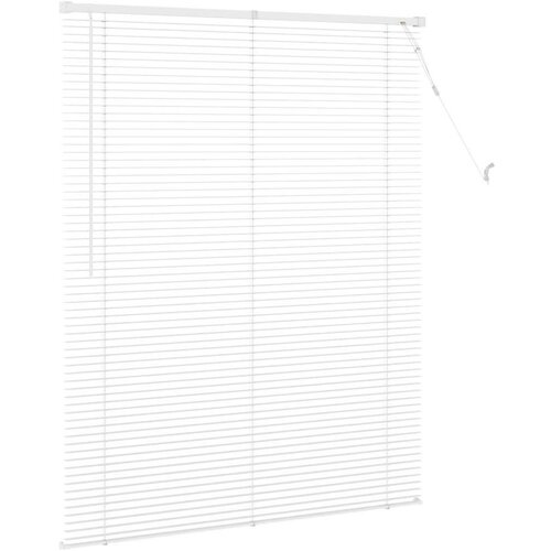  Venecijanska roleta Podesiva Bijelo 150 x 110 cm PVC - Bijelo 110 x 150 cm Slike