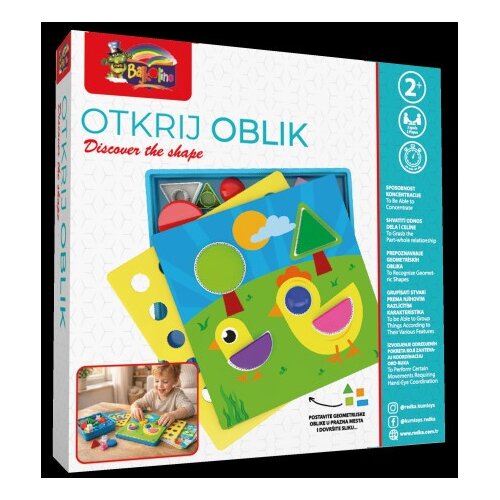  Otkrij oblik edukativna dečija igračka ( 053060 ) Cene