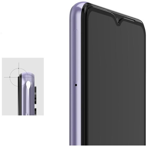Ringke Invisible Defender ID Kaljeno staklo 2,5D 0,33 mm za Samsung Galaxy A32 5G Slike