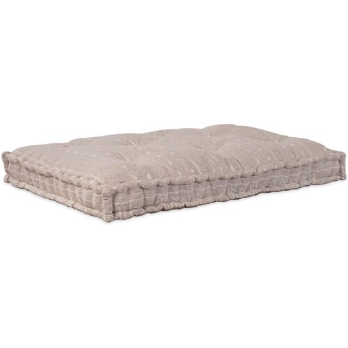 VidaXL jastučić za sofu od paleta Svijetlosmeđi Poliester 120x80cm Slike