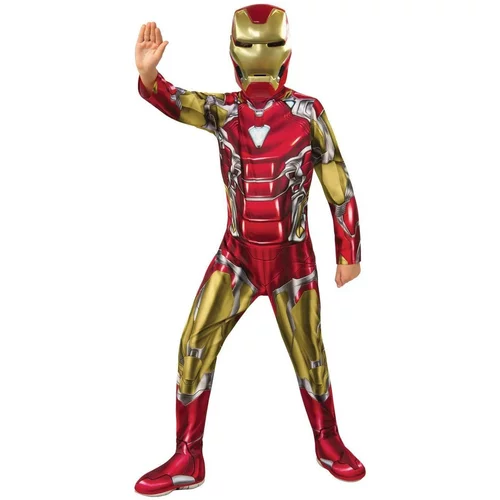 Rubies Pustni kostum za otroke Iron Man Endgame Classic 8-10 let