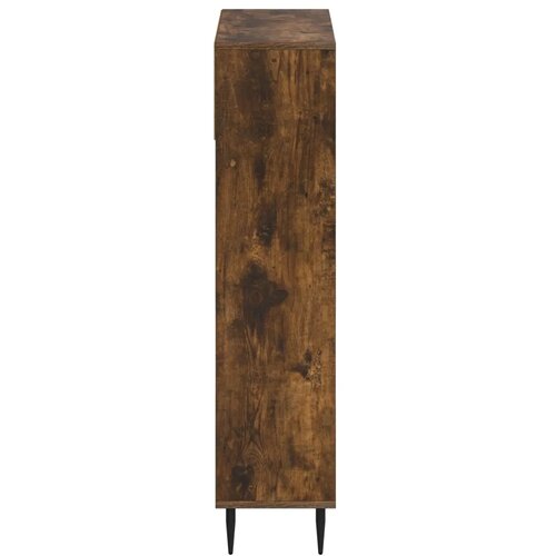  Ormar za cipele ZWOLLE 78 x 24 x 103 cm Konstruirano drvo - Dimljeni hrast Slike