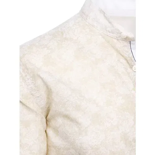 DStreet DX2306 men's beige shirt