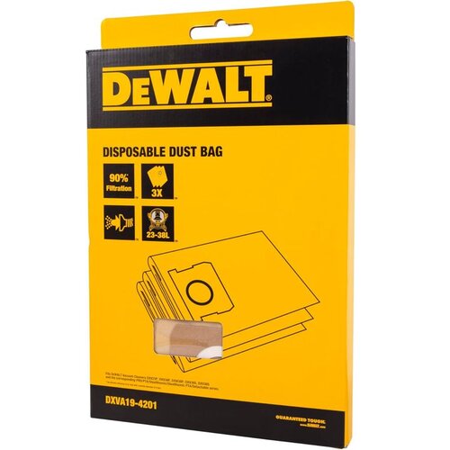 Dewalt vrećice za pra&scaron;inu DXVA19-4201 za DXV23PTA Cijene