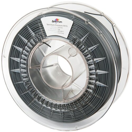 Simpo Polnilo za 3D tiskalnik, Premium PET-G, 1,75 mm, 1 kg, temno siva Slike
