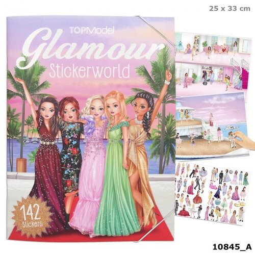 Top Model Slikovnica svijet naljepnica glamur Cene