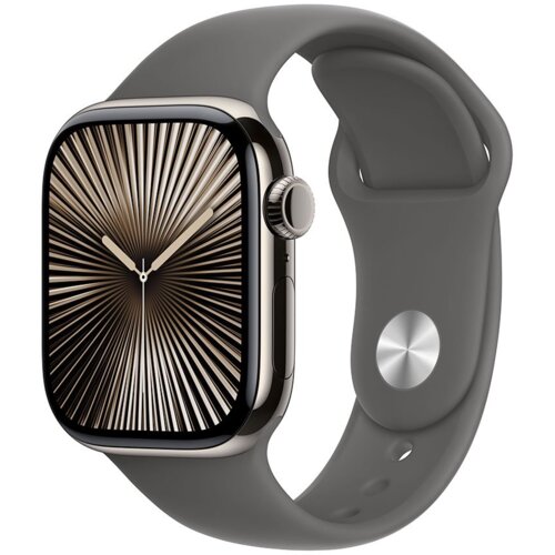 Apple Watch Series 10 GPS + Cell. 46mm Natural TC, Stone Grey Sport Band - M/L, (MWYA3QCA) Cijene