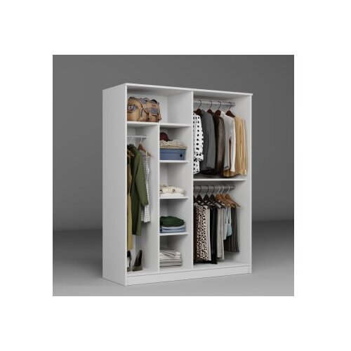 Hanah home Ormar Kardelen 1600-99, 140x180x51.8 cm, Bijela Slike