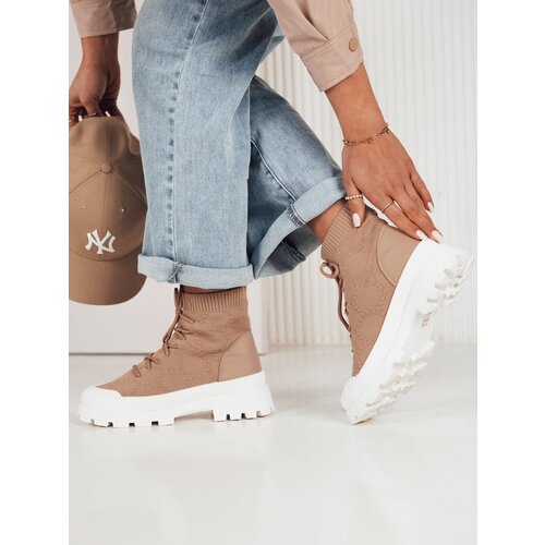 DStreet Buty damskie skarpetkowe FRELLA khaki Cijene
