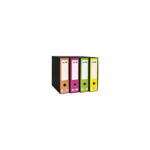 Fornax registrator A4 široki u crnoj kutiji lipa mill neon žuti Slike