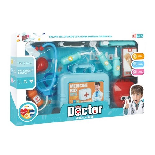  Doktorski i zubarski set sa koferom ( 1005058 ) Slike