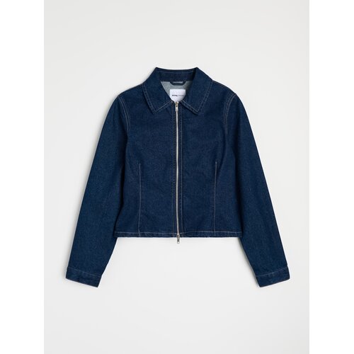 Sinsay Traper jakna na patent, slim fit kroj Slike