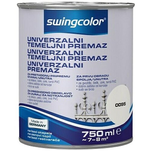 SWINGCOLOR Univerzalni temeljni premaz (750 ml, Bijele boje) Cijene
