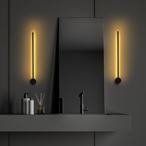Opviq lights Črna LED stenska svetilka &amp;oslash; 7 cm Sword &amp;ndash; Slike